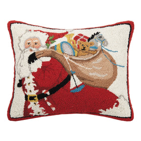 Peking Handicraft - Pillow Hook Santa with Bag of Presents