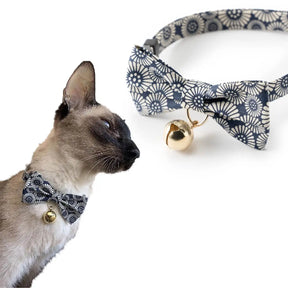 Moon-X USA - Cat Collar Kiku Ribbon Bow Tie