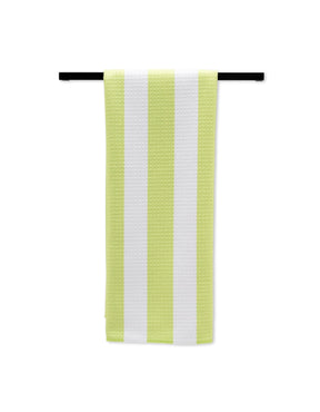 Geometry - Tea Towel Summer Bold Green