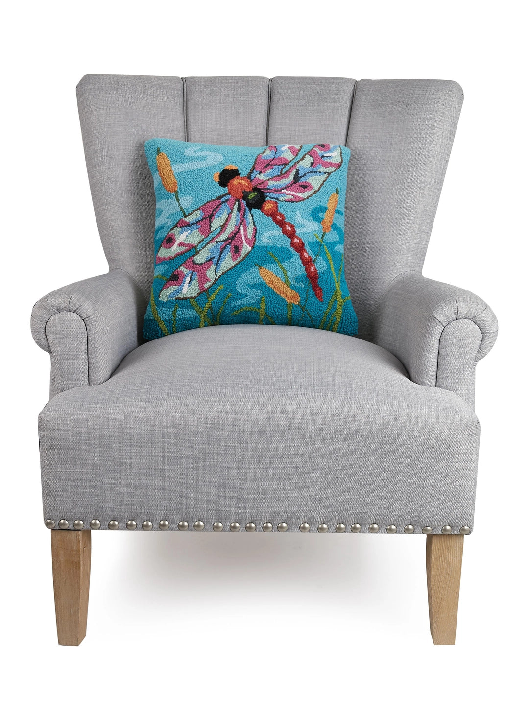 Peking Handicraft - Pillow Dragonfly on the Pond