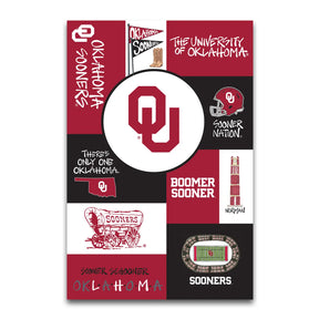 Magnolia Lane - Collegiate Collage Garden Flag
