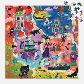 Chronicle-Hachette Book - Puzzle Welcome to Spooky Town