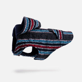 Silver Paw - Baja Dog Poncho - Navy