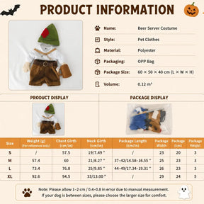 PawPaw Wholesale - Halloween Costume Beer Server