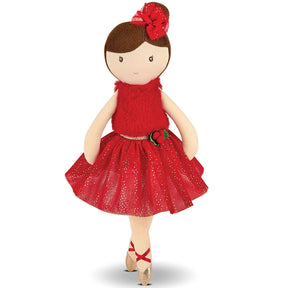 Bearington Collection - Evie Christmas Ballerina Doll