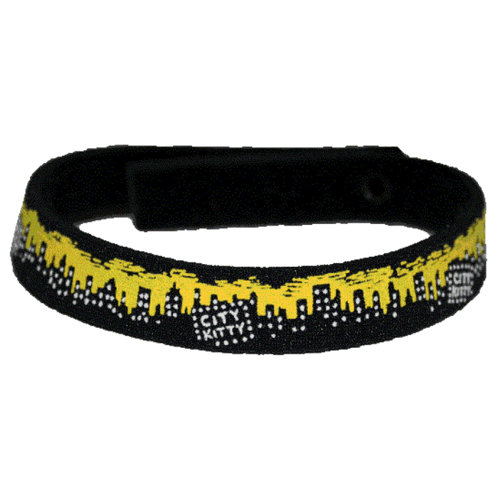 Beastie Bands - Nylon Velcro Cat Collar - City Kitty