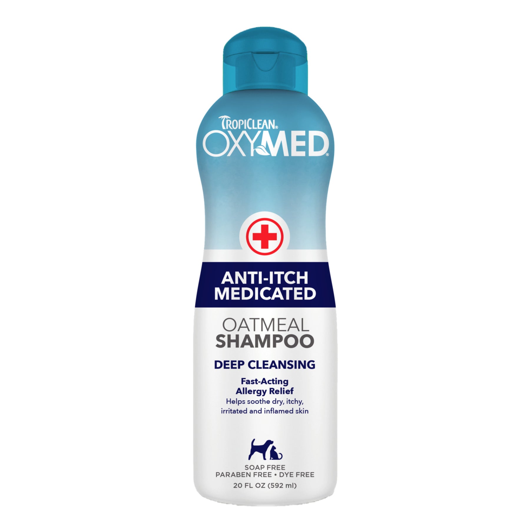 TropiClean - OxyMed Medicated Anti Itch Shampoo for Pets - Southern Agriculture 