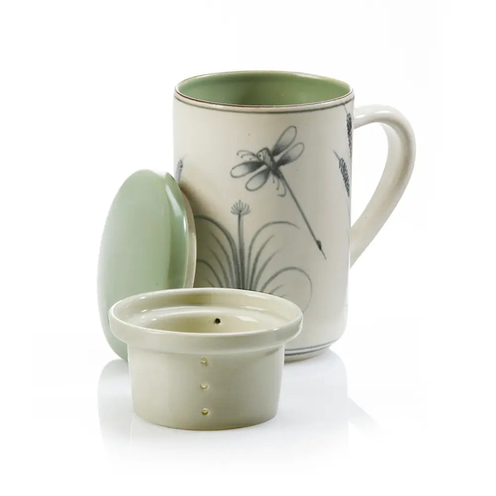 Serrv International - Dragonfly Tea Infuser Mug