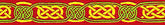 Beastie Bands - Nylon Velcro Cat Collar - Celtic Knots