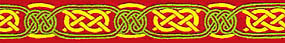 Beastie Bands - Nylon Velcro Cat Collar - Celtic Knots