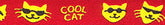 Beastie Bands - Nylon Velcro Cat Collar - Cool Cat