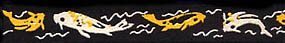 Beastie Bands - Nylon Velcro Cat Collar - Koi Fish