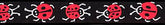 Beastie Bands - Nylon Velcro Cat Collar - Lady Bugs