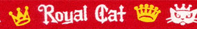 Beastie Bands - Nylon Velcro Cat Collar - Royal Cat