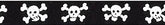 Beastie Bands - Nylon Velcro Cat Collar - Skull & Crossbones