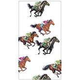 Mary Lake Thompson - Towel Racehorse Scatter