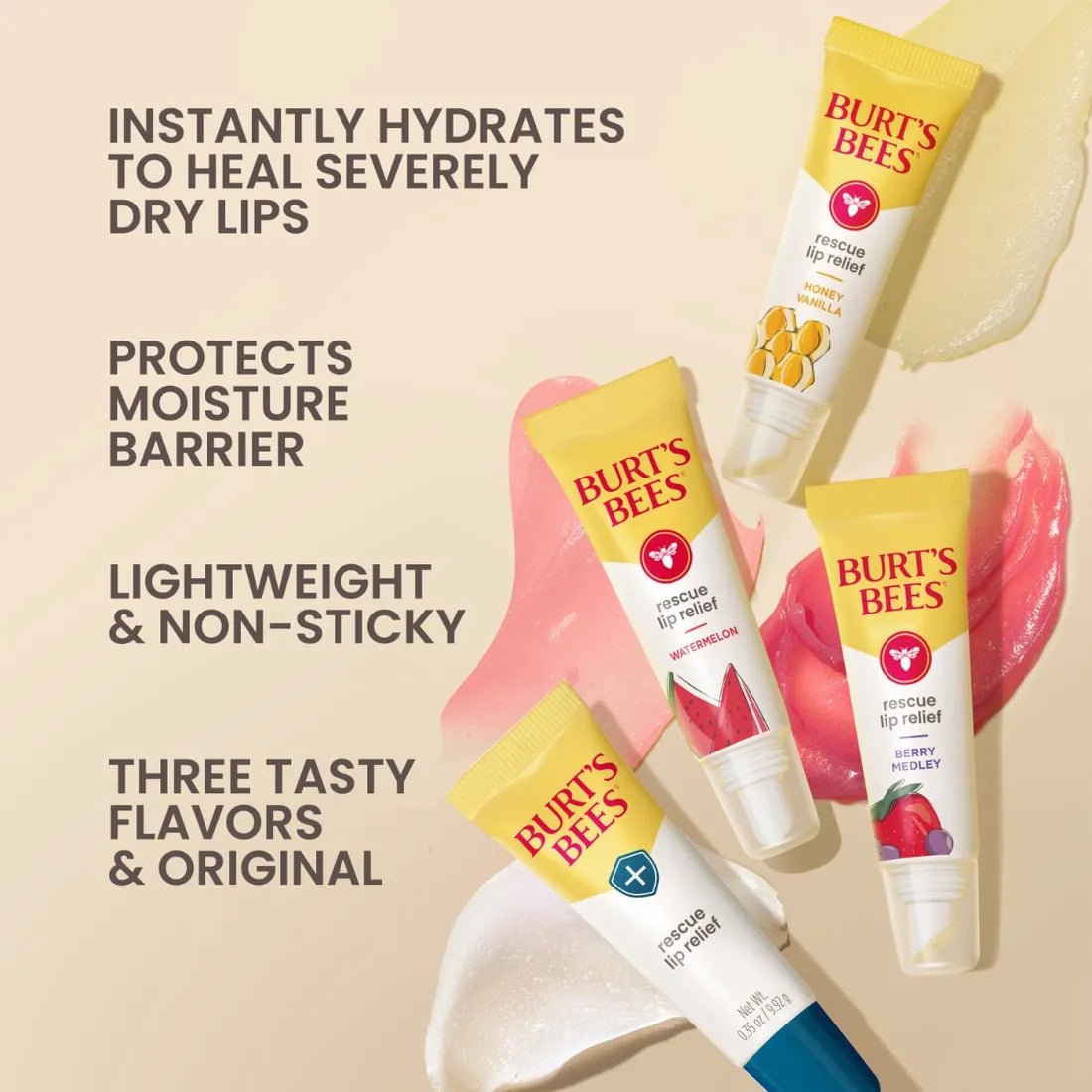 Burt's Bees - Rescue Lip Relief