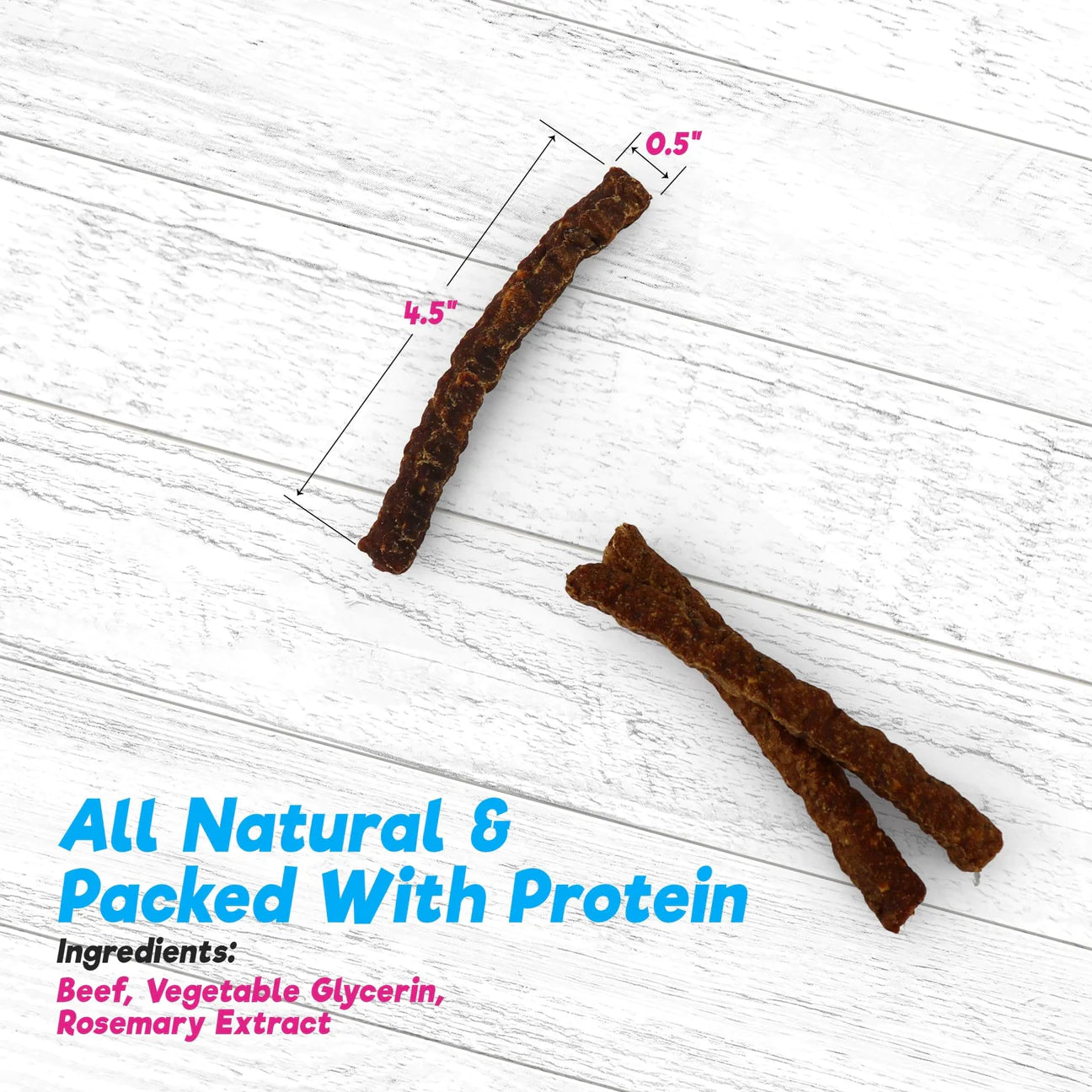 Bark Bistro - Slobber Stix - Beef Jerky