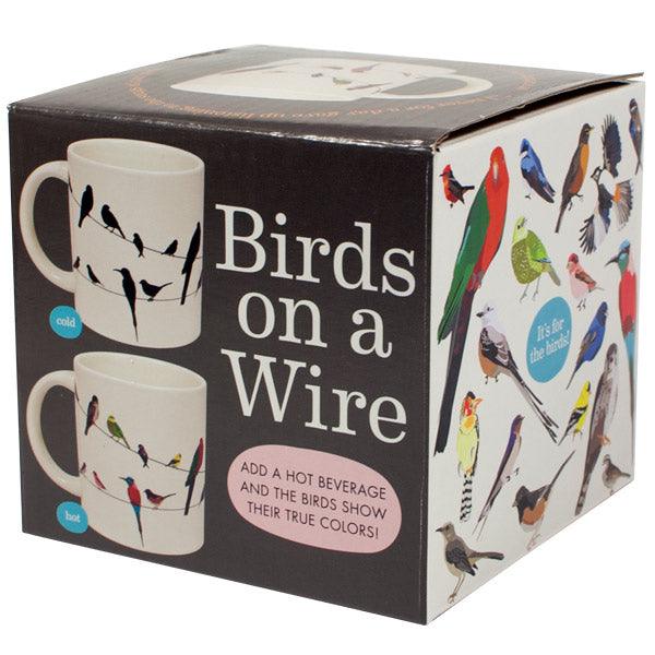 The Unemployed Philosophers Guild - Mug Birds on a Wire (Heat Changing)