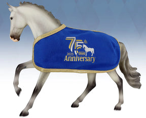 Breyer - 75th Anniversary Blanket Blue/Gold