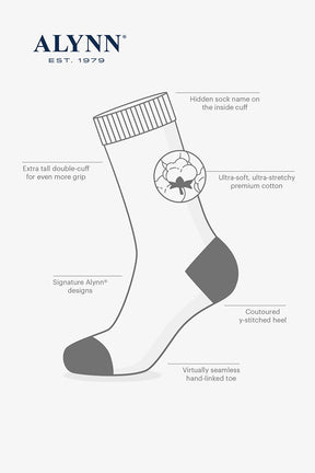 Wild Attire Alynn Socks Unicorns Are Magic