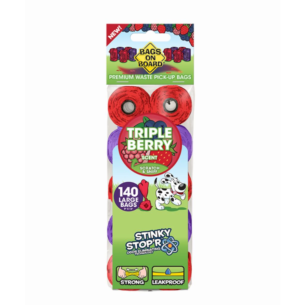 Bags on Board - Pick-Up Bags Refill Triple Berry Scent