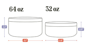 Tilley + Me - Stainless Steel Pet Food/Water Bowl - Dishwasher Safe