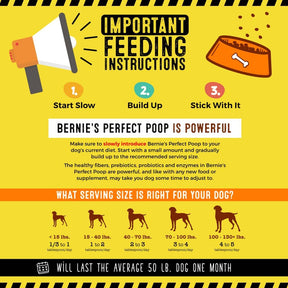 Bernie's Perfect Poop - Perfect Poop Dog Treats - Southern Agriculture 