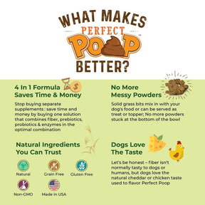 Bernie's Perfect Poop - Perfect Poop Dog Treats - Southern Agriculture 