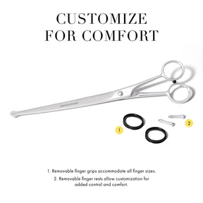 Tweezerman - Grooming Shears Curved 9"