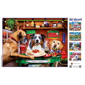 MasterPieces - Puzzle Wild & Whimsical Benne's Ristorante EZ Grip 300 Piece