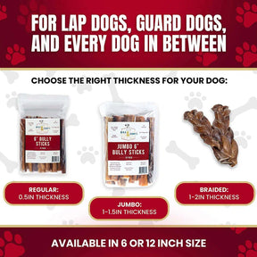 Mika & Sammy's - Bully Stick Jumbo - Southern Agriculture 