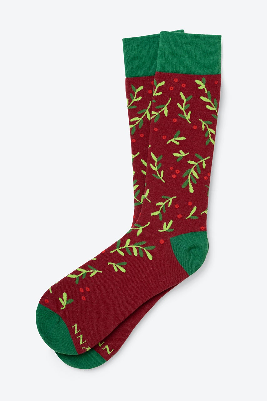 Wild Attire Alynn Socks Under The Mistetoe