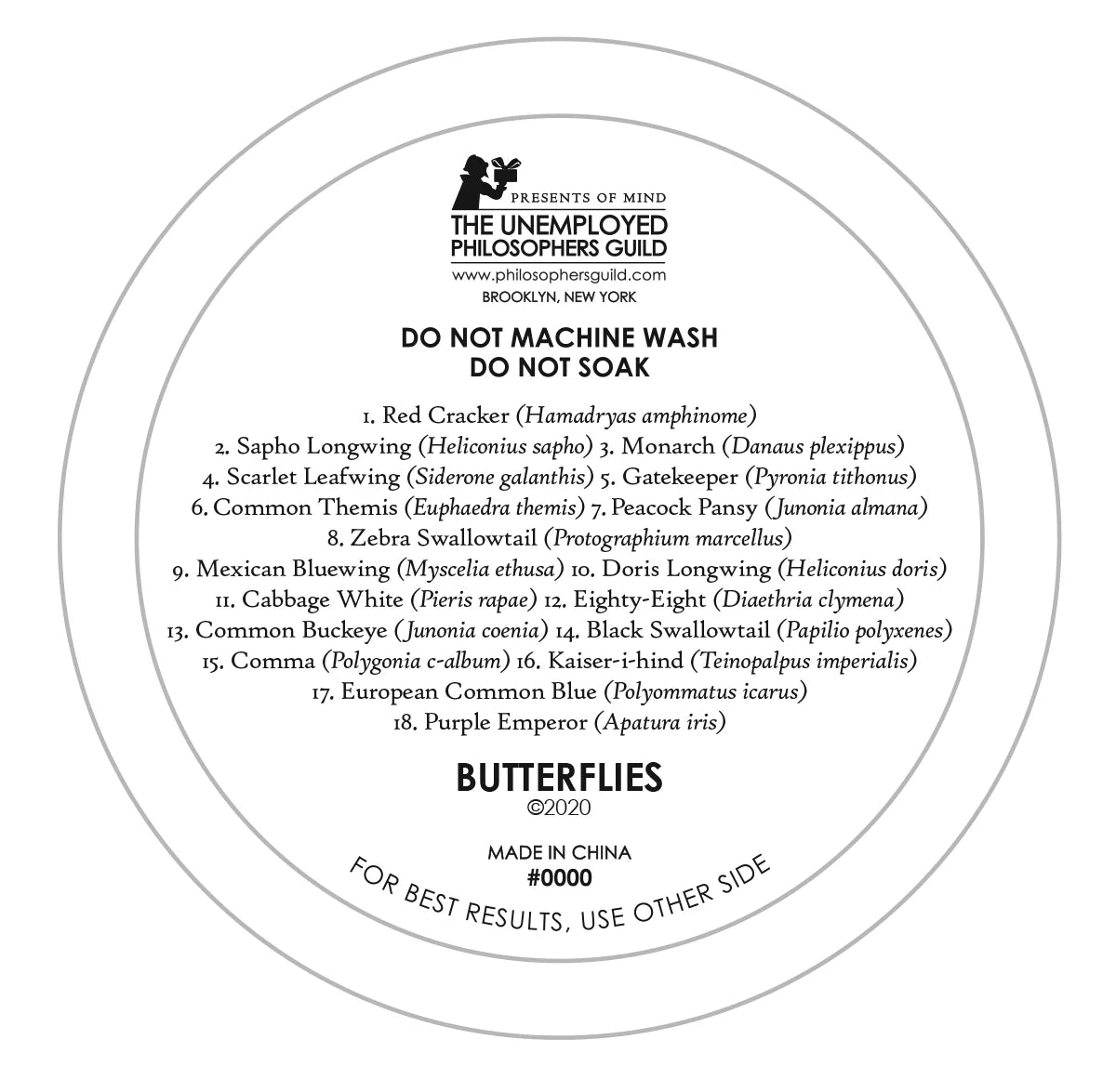 The Unemployed Philosophers Guild - Mug Butterflies (Heat-Changing)