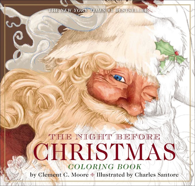 The Night Before Christmas Coloring Book Classic Edition