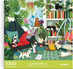 Chronicle-Hachette Book - Puzzle Cat Haven