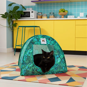 Triple T Studios - Cat Tent Cotton Canvas Popup