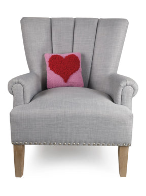 Peking HandiCraft - Pillow Red Heart Hook