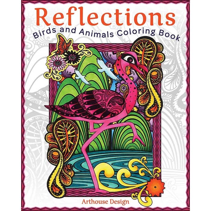 Wellspring- Coloring Book - Reflections Bird & Animals