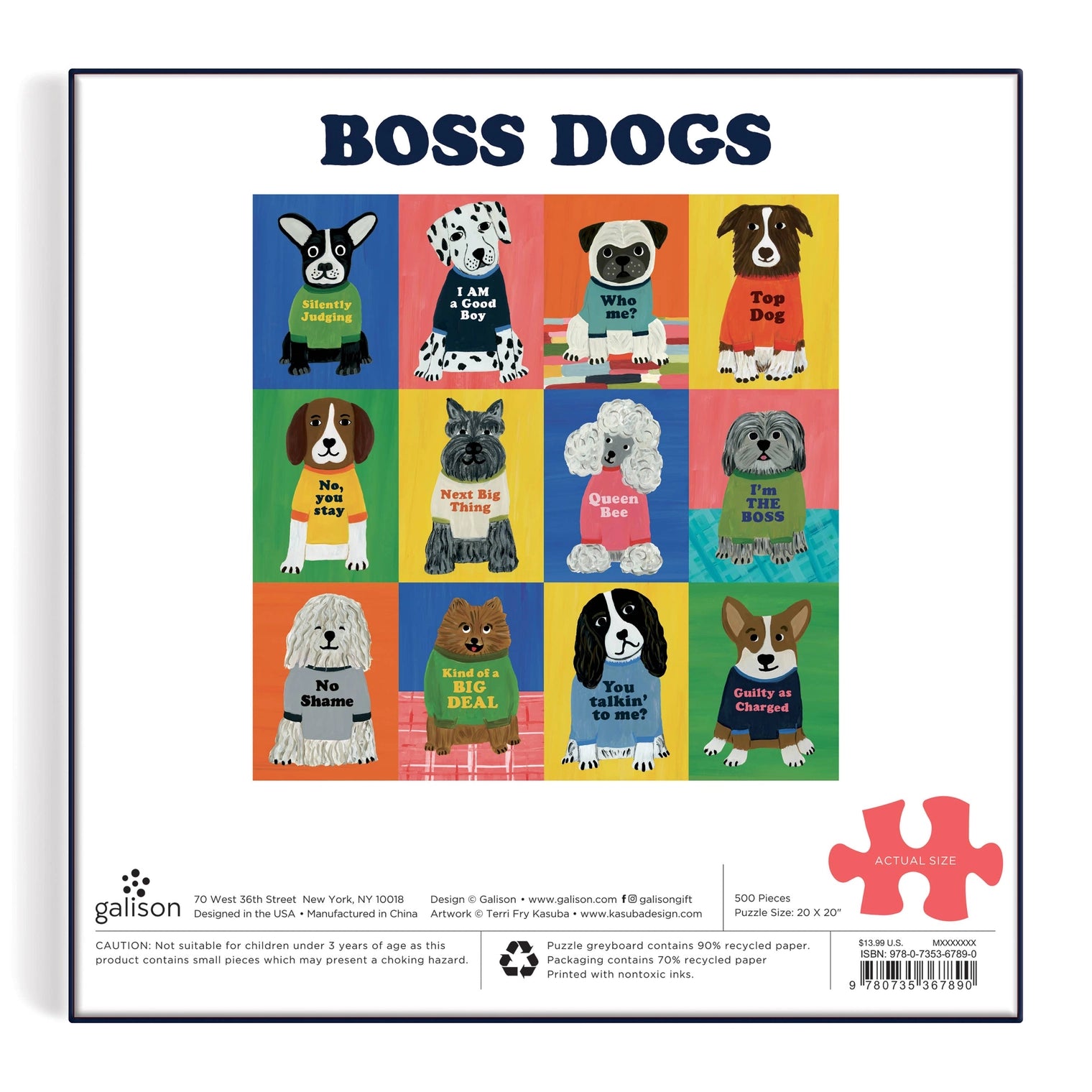 Chronicle-Hachette Book - Puzzle Boss Dogs