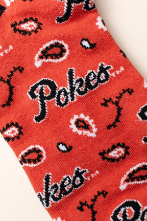 William & Lauren - Socks OSU Pokes