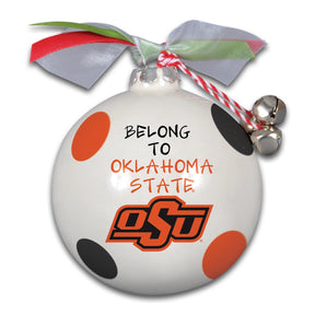 Magnolia Lane - "Our Home & Our Heart Belong to" Collegiate Ornament