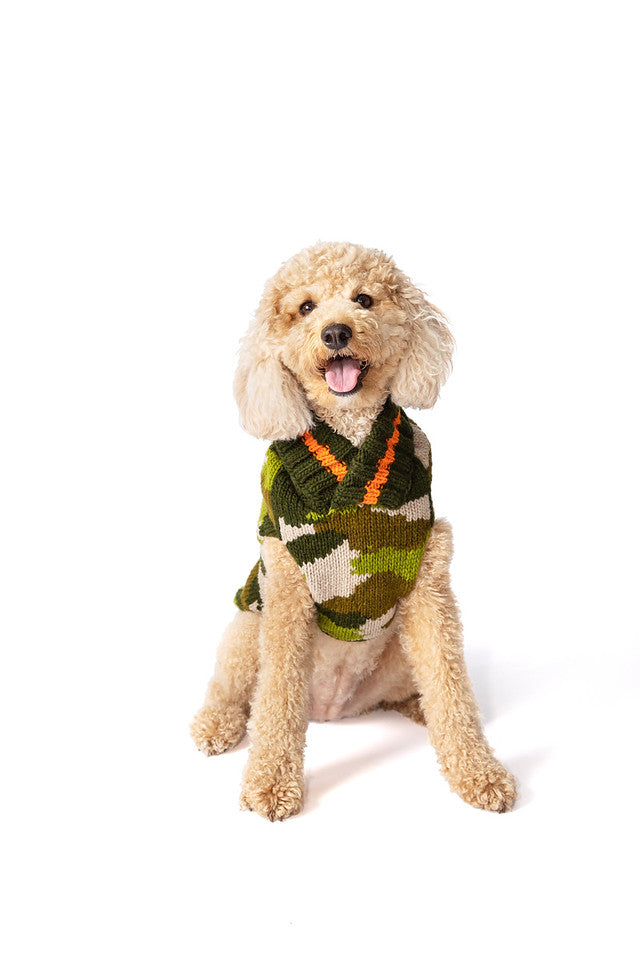 Chilly Dog - Dog Sweater Camo