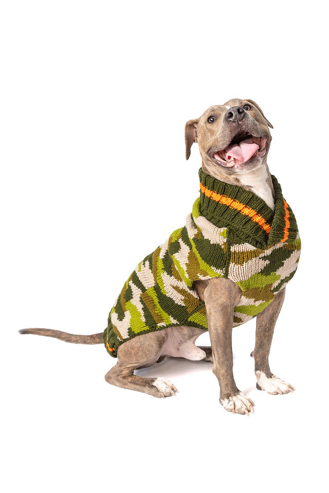 Chilly Dog - Dog Sweater Camo