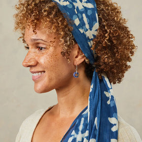 Serrv International - Dragonfly Dabu Scarf