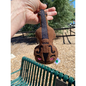 Screaming Pickles - Dog Toy Violin Plush