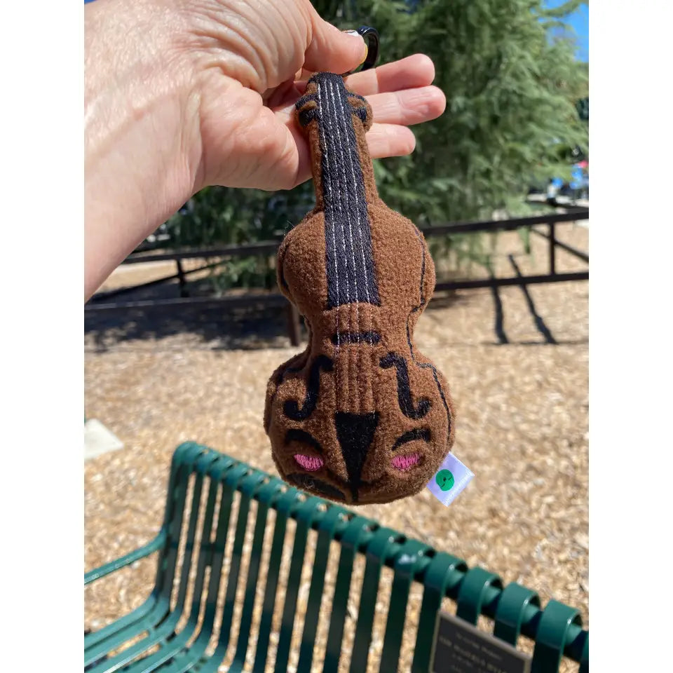 Screaming Pickles - Dog Toy Violin Plush