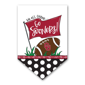 Magnolia Lane - Collegiate "We all Cheer" Flag