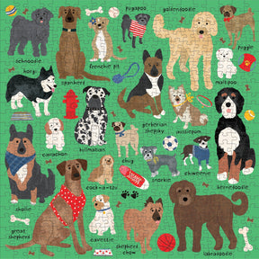 Chronicle-Hachette Book - Puzzle Doodle Dog & Other Mixed Breeds