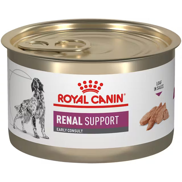Royal Canin Veterinary Diet - Renal Support Early Consult Loaf in Sauce Dog Can - Southern Agriculture 